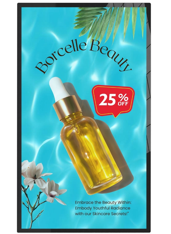 Moove SMB55HD9 – 55" Slimline Pro Digital Advertising Display | Full HD Digital Signage Display ScreenMoove Portrait