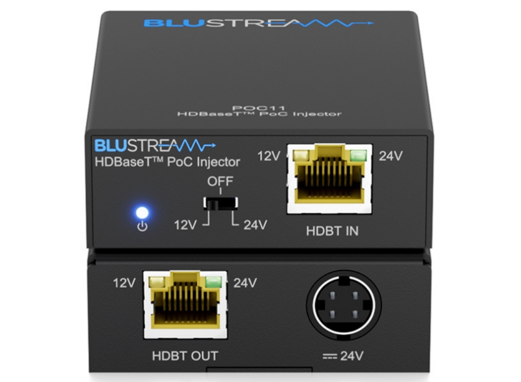 BluStream HDBaseT™ PoC Injector | POC11 Power Supply BluStream
