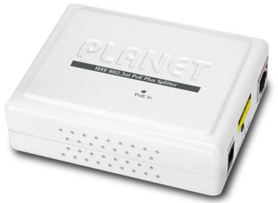 Planet POE-161S IEEE 802.3at Gigabit Power over Ethernet Plus Splitter Planet Network Splitters Planet