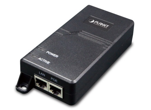 Planet POE-163 IEEE 802.3at Gigabit High Power over Ethernet Injector (Mid-span) Planet PoE Adapters Planet
