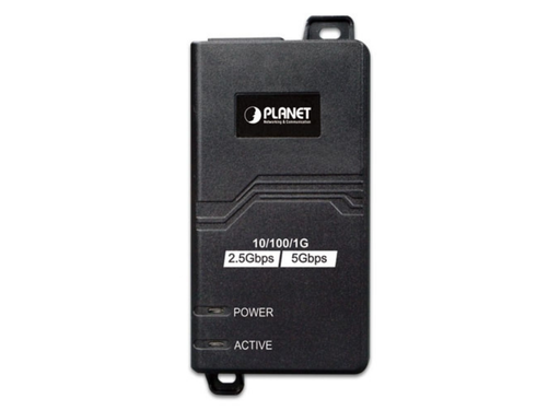 Planet POE-165 Single-Port Multigigabit 802.3at PoE+ Injector (30 Watts) PoE Adapters Planet