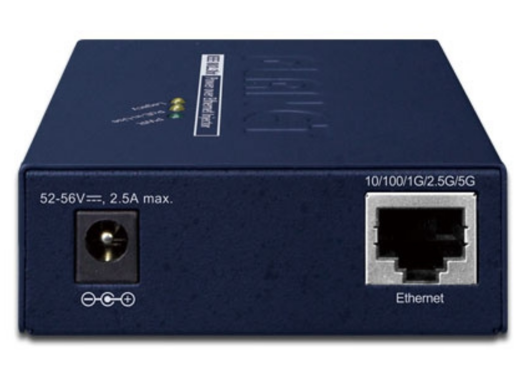 Planet POE-171A-60 Single-Port Multi-Gigabit 802.3bt PoE++ Injector (60 Watts) Network Switch Planet