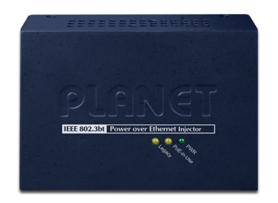 Planet POE-171A-60 Single-Port Multi-Gigabit 802.3bt PoE++ Injector (60 Watts) Planet Network Switches Planet