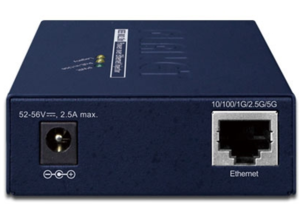 Planet POE-171A-60 Single-Port Multi-Gigabit 802.3bt PoE++ Injector (60 Watts) Network Switch Planet
