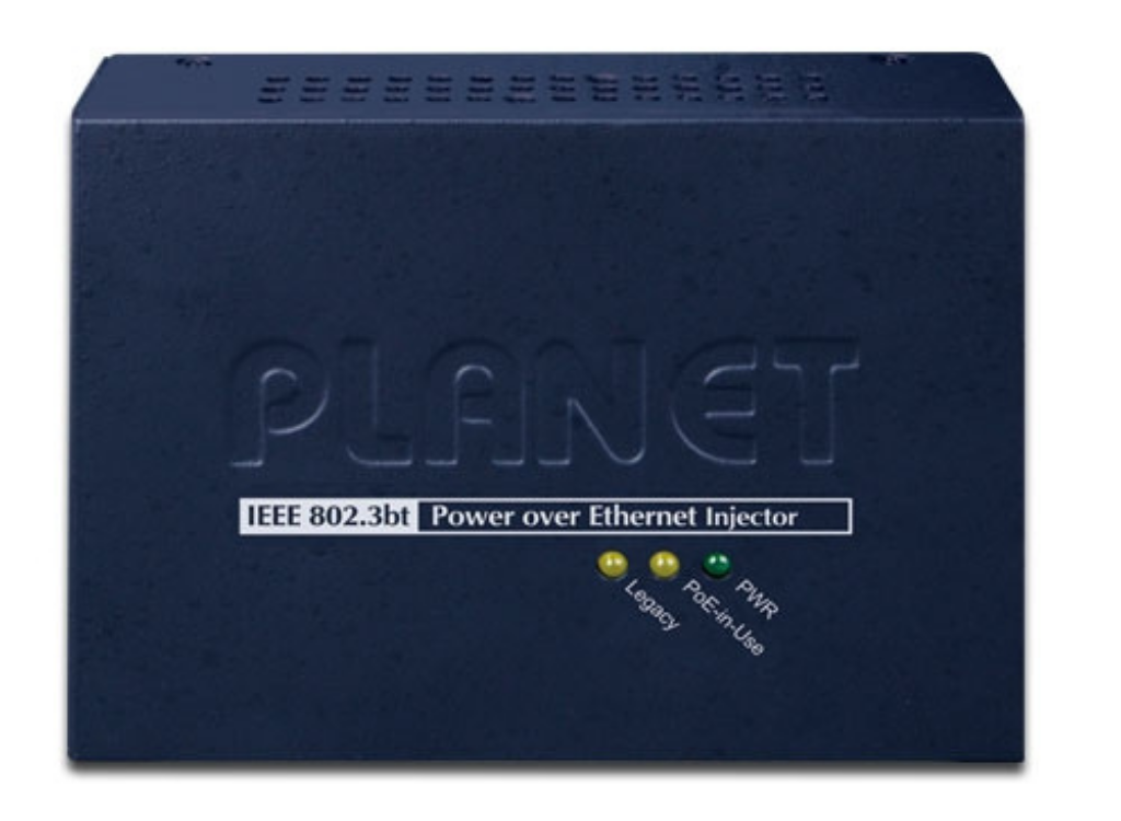 Planet POE-171A-95 Single-Port Multi-Gigabit 802.3bt PoE++ Injector (95 Watts) Network Switch Planet