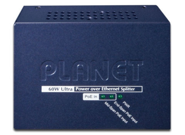 Planet POE-171S Single-Port 10/100/1000Mbps Ultra PoE Splitter (12V/19V/24V) Network Splitter Planet