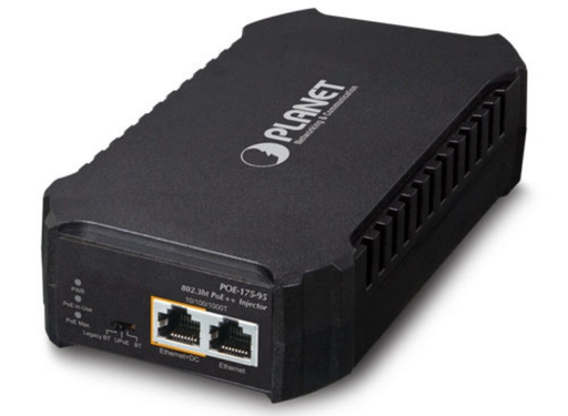 Planet POE-175-95 One-Port 10/100/1000Mbps 802.3bt PoE++ Injector Planet Network Splitters Planet