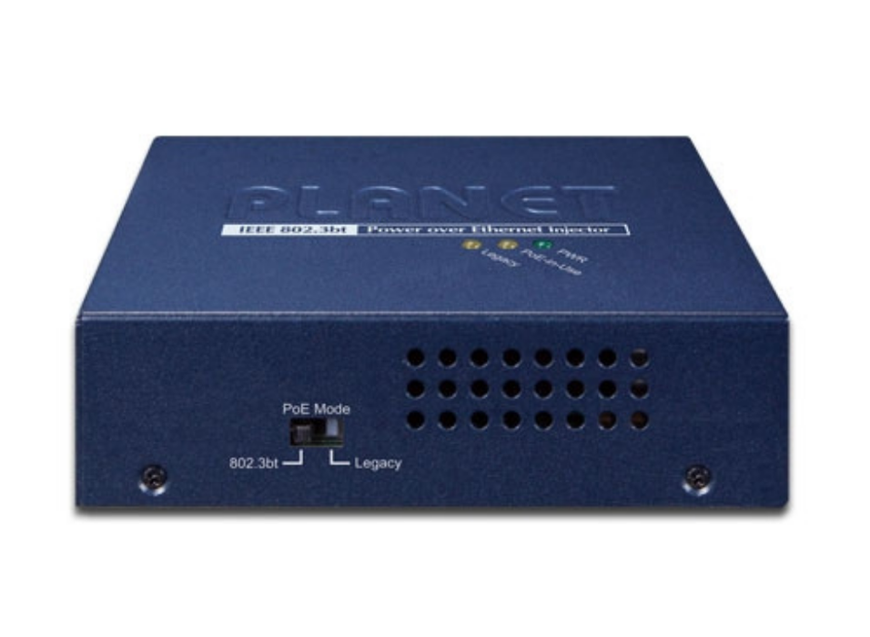 Planet POE-176-95 Single-Port 10Gbps 95-watt 802.3bt PoE++ Injector Network Switches Planet