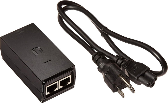 Ubiquiti Gigabit Passive Power Over Ethernet PoE Injector 24V/12W | POE-24-12W-G Adapter / Converter Ubiquiti