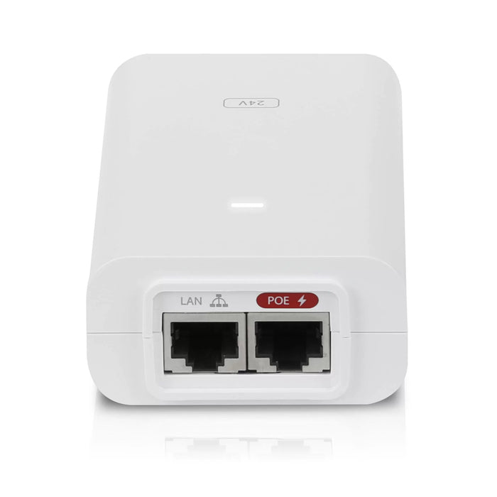 Ubiquiti UniFi Passive PoE Injector 24V/24W White | POE-24-24W-WH Adapter / Converter Ubiquiti
