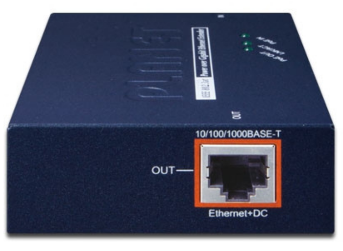 Planet IEEE 802.3at Power over Gigabit Ethernet Extender | POE-E201 AV Extender Planet
