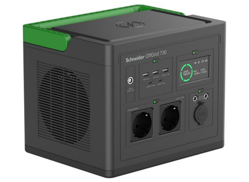 APC Schneider OffGrid 730 Portable Power Station 738Wh Li-Ion, 700W Output | PPS730-GR Power & Charging APC