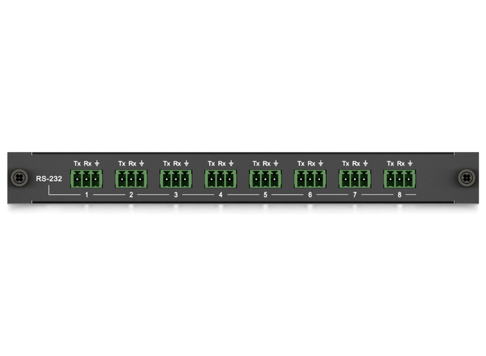 BluStream 8 Port Bi-Directional RS-232 Control Board | PRO-8RS232 Matrix Switcher BluStream