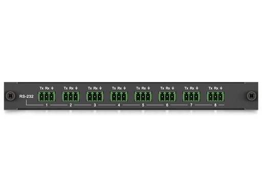 BluStream 8 Port Bi-Directional RS-232 Control Board | PRO-8RS232