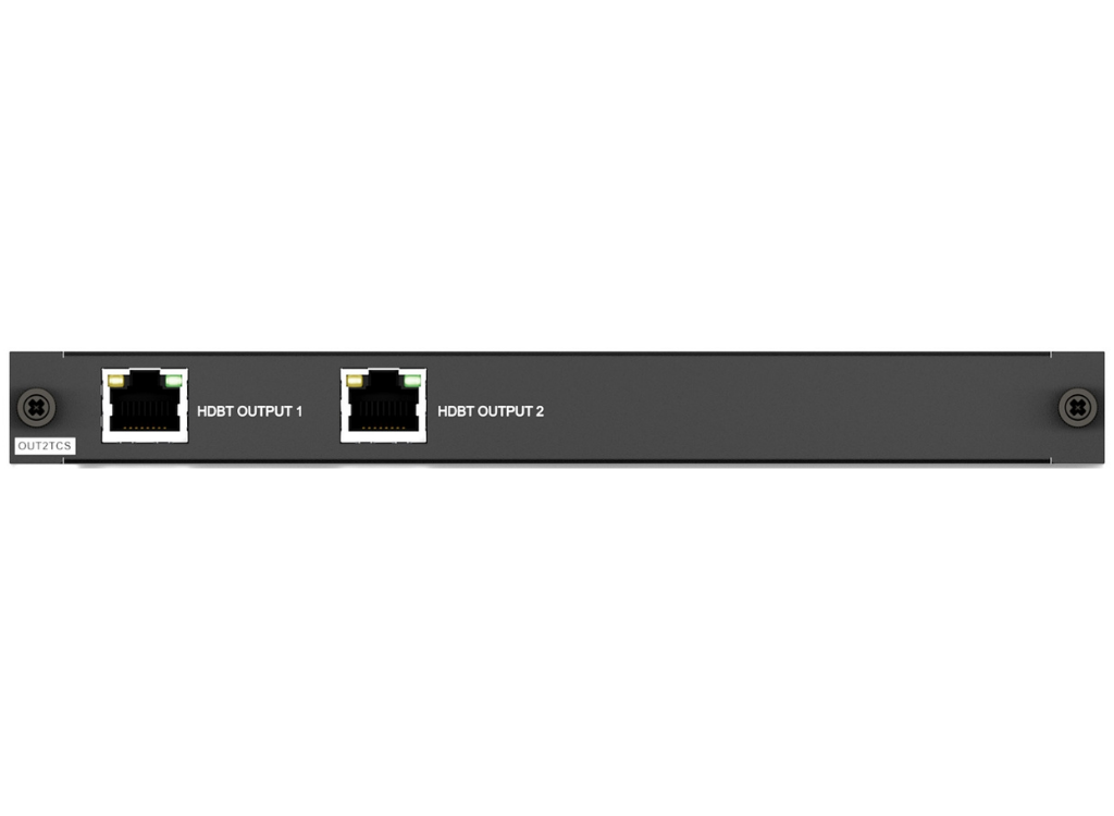 BluStream 2-Way HDBaseT™ CSC Output Board - 4K HDR up to 70m | PRO-OUT2TCS Matrix Switcher BluStream