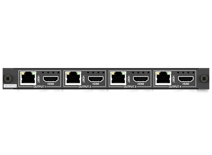 BluStream 4-Way Simultaneous HDMI / HDBaseT™ CSC Output Board - 4K HDR up to 70m | PRO-OUT4HTCS Matrix Switcher BluStream