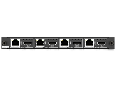 BluStream 4-Way Simultaneous HDMI / HDBaseT™ CSC Output Board - 4K HDR up to 70m | PRO-OUT4HTCS Matrix Switcher BluStream