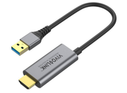 Vivolink 0.15m, 4K@30Hz, USB3.0 HDMI & USB-A to USB-C Adapter | PROADHDMI Adapter / Converter Vivolink