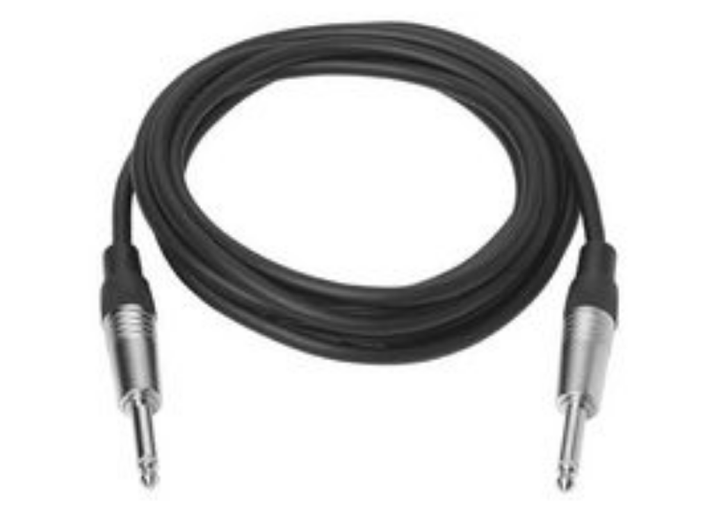 Vivolink 6.3mm TS Jack Audio Cable, 10m - Black | PROAUDJACK10 Audio / Video Cable Vivolink