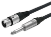 Vivolink 3m XLR Female to Mono Jack 6.35mm Audio Cable | PROAUDXLRFJACK3
