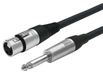 Vivolink 3m XLR Female to Mono Jack 6.35mm Audio Cable | PROAUDXLRFJACK3 Vivolink Cable Vivolink