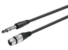 Vivolink 1m XLR Female to Stereo Jack 6.35mm Audio Cable | PROAUDXLRFJACKS1