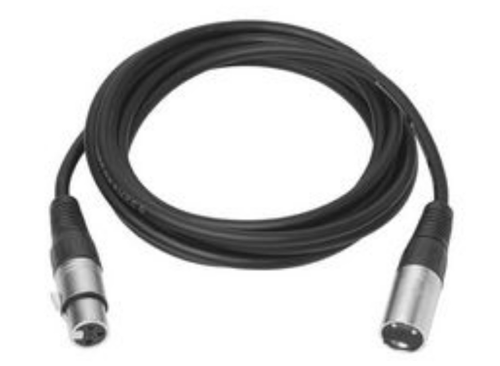 Vivolink 20m XLR Male to Female Cable - Black | PROAUDXLRMF20 Audio / Video Cable Vivolink