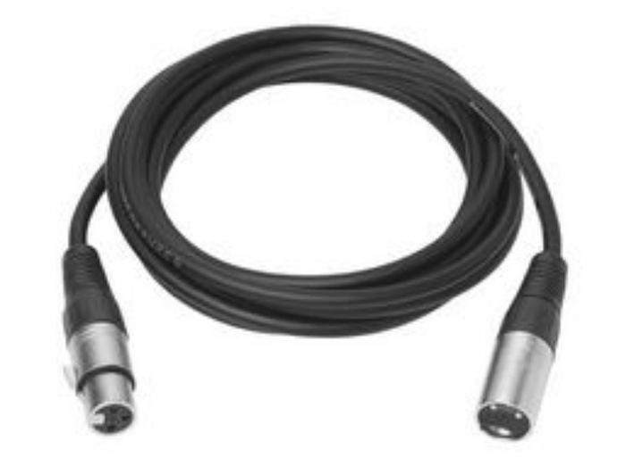 Vivolink 20m XLR Male to Female Cable - Black | PROAUDXLRMF20 Audio / Video Cable Vivolink