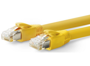 Vivolink Cat 6a F/FTP Cable, 70m, 4-Pair, 23 AWG, LSZH, HDBaseT, Yellow | PROCAT70 LAN / Ethernet Cable Vivolink