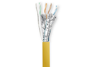 Vivolink Cat 6a F/FTP Cable, 70m, 4-Pair, 23 AWG, LSZH, HDBaseT, Yellow | PROCAT70 LAN / Ethernet Cable Vivolink