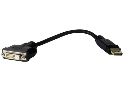 Vivolink Pro DisplayPort to DVI 24+1 Adapter, 20cm | PRODPADAPDVI Vivolink Cable Vivolink