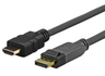 Vivolink Pro 2M DisplayPort to HDMI Cable - Full HD, Black | PRODPHDMI2