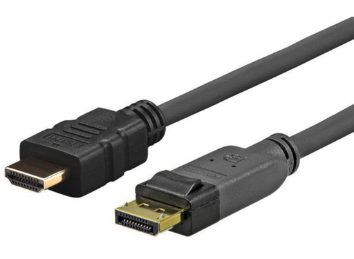 Vivolink Pro 7.5m DisplayPort to HDMI Cable, UHD, Black | PRODPHDMI4K7.5 Vivolink Cable Vivolink