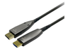 Vivolink Optic Pro 40m DisplayPort to HDMI Cable, Black | PRODPHDMIOP40