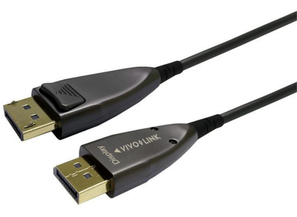 Vivolink 50m DisplayPort 1.4, 8K@60Hz, Optic Fibre | PRODPOP50 Vivolink Cable Vivolink