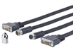 Vivolink 15m DVI-D Cross Wall Cable, Black | PRODVICW15 Vivolink Cable Vivolink