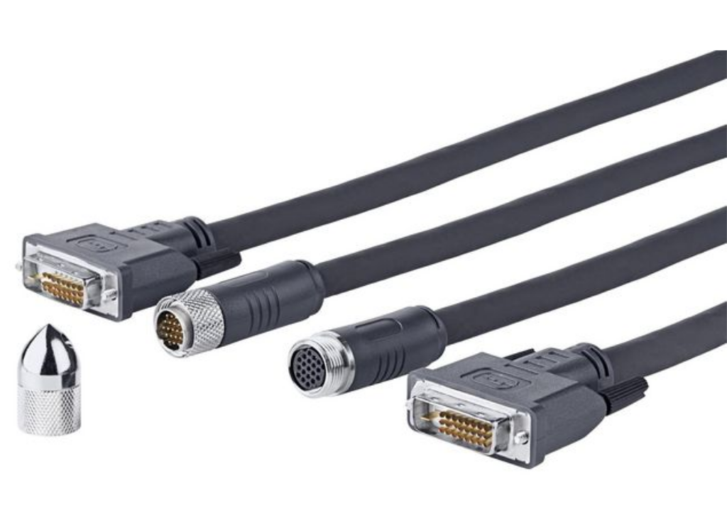 Vivolink 7.5m DVI-D Cross Wall Cable - Black | PRODVICW7.5 Audio / Video Cable Vivolink