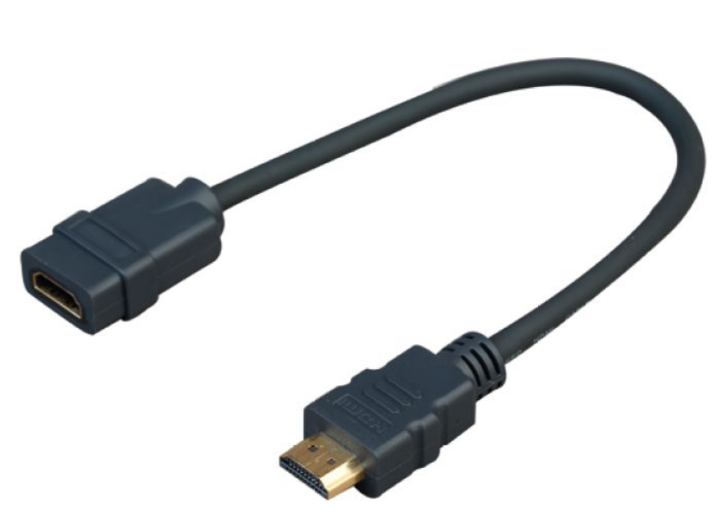 Vivolink Pro 0.2m HDMI to HDMI-F Adapter | PROHDMIADAPHDMIF HDMI Cable Vivolink