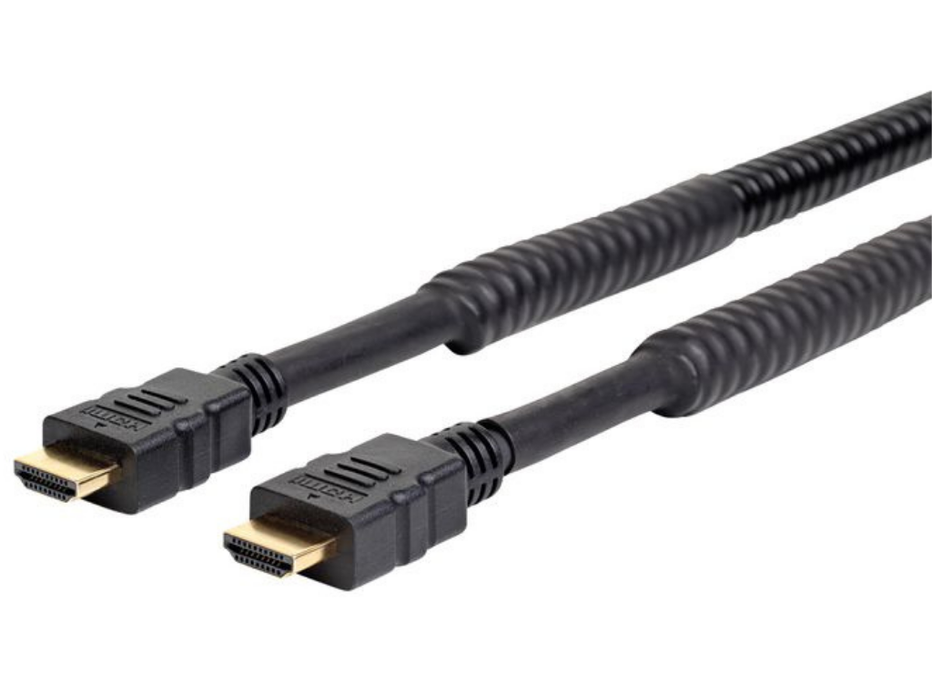 Vivolink Pro 10m UHD HDMI Armouring Cable - Black | PROHDMIAM10 HDMI Cable Vivolink