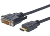 Vivolink Pro 1m HDMI to DVI-D Cable - Black | PROHDMIDVI1