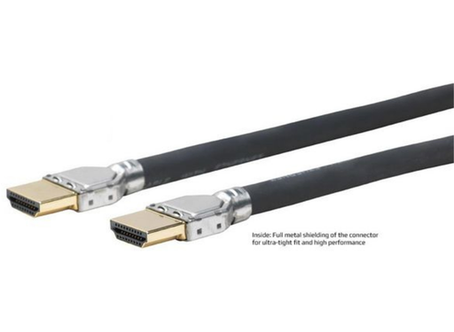 Vivolink 1m Ultra High-Speed HDMI 2.1 Cable, 8K@120Hz, 48 Gb/s, Black | PROHDMIFUHD1 Vivolink Cable Vivolink