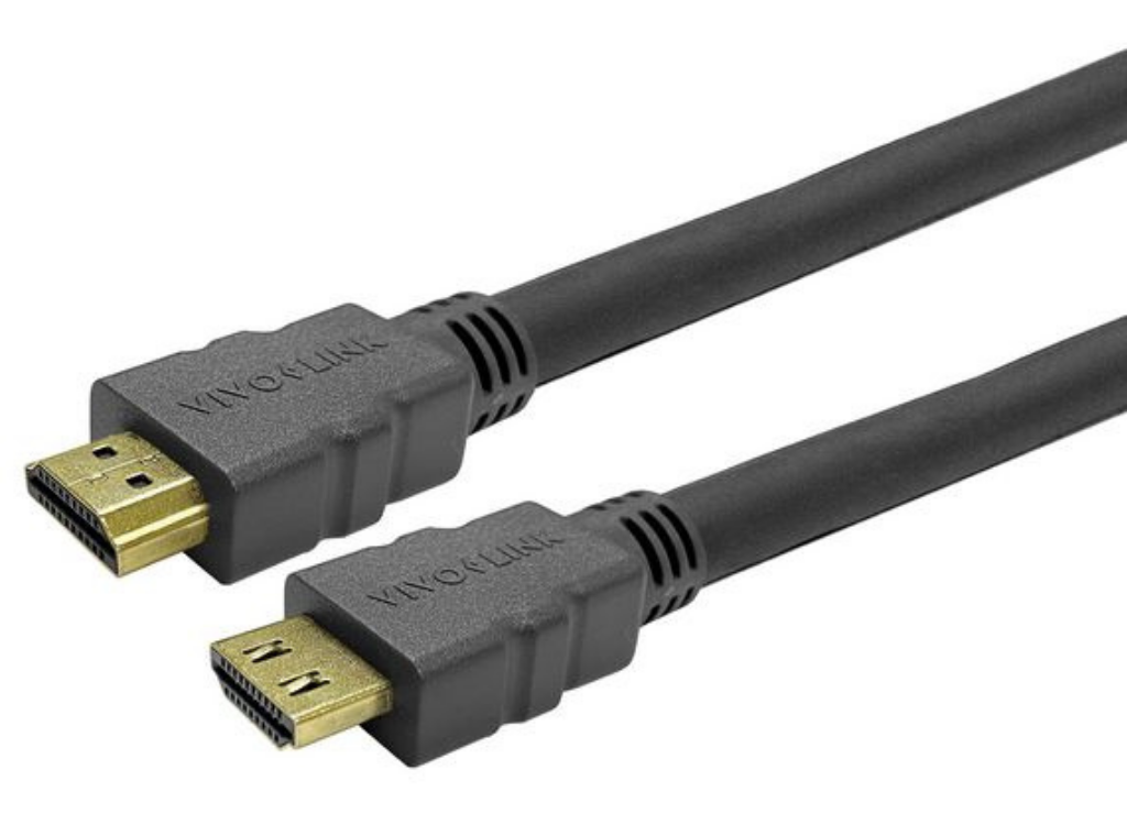 Vivolink 0.5m Pro HDMI Cable with Lock | PROHDMIHD0.5L HDMI Cable Vivolink