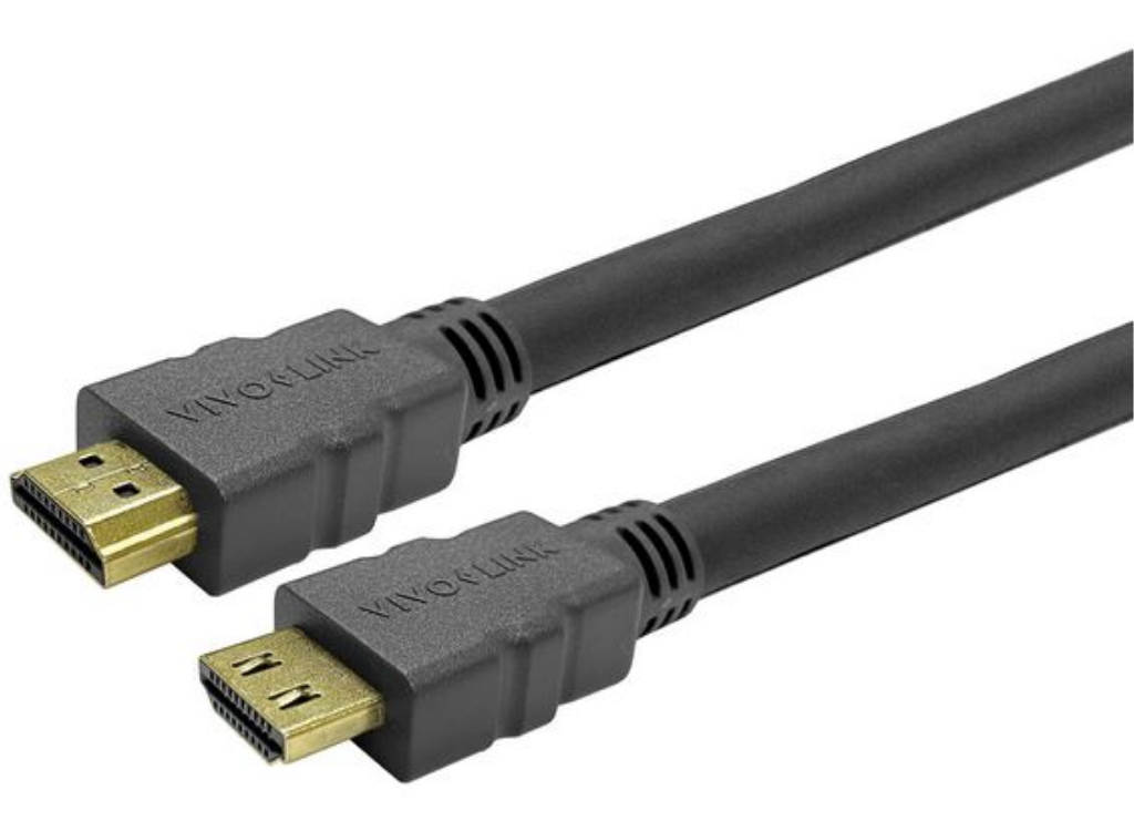 Vivolink 1m Pro HDMI Cable with Lock – High-Performance & Secure | PROHDMIHD1L HDMI Cable Vivolink