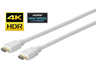 Vivolink 5m Pro HDMI Cable, White | PROHDMIHD5W