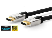 Vivolink Pro 1m HDMI Cable with Metal Head | PROHDMIHDM1 HDMI Cable Vivolink