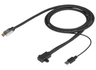 Vivolink Pro 3m HDMI Cable M/F with USB Power, LSZH | PROHDMIHDMFM3-LSZH