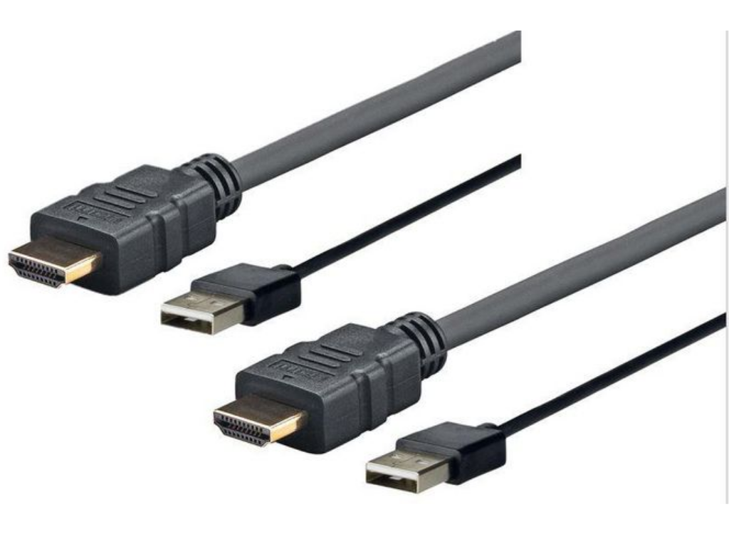 Vivolink Pro 1m HDMI With USB 2.0 | PROHDMIUSB1 HDMI Cable Vivolink