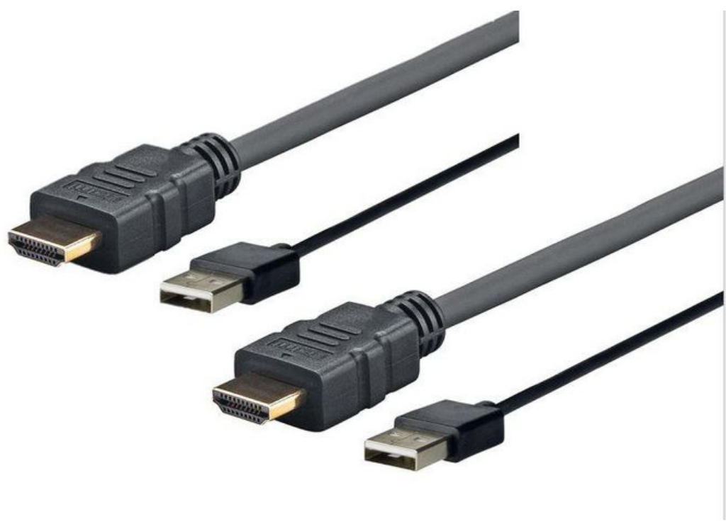 Vivolink 2m HDMI with USB 2.0 Cable | PROHDMIUSB2 HDMI Cable Vivolink