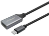 Vivolink 1m HDMI female to USB-C Cable, Black | PROHDMIUSBCFM1