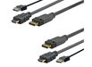 Vivolink Pro 1m HDMI + USB + DisplayPort Cable | PROHDMIUSBDP1 Vivolink Cable Vivolink